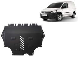 Steel skid plate for VW Caddy - with WEBASTO