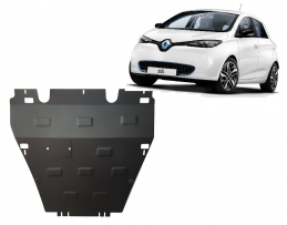 Steel skid plate for Renault Zoe