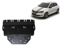 Steel skid plate for Skoda Fabia 3 Diesel