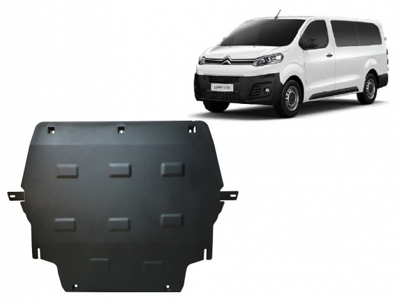 Steel skid plate for Citroen Jumpy