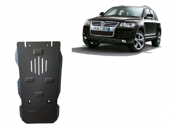 Steel automatic gearbox skid plate for Volkswagen Touareg 7L