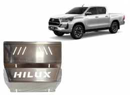 Aluminum radiator skid plate for Toyota Hilux Invincible