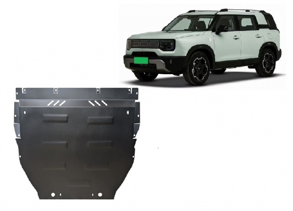 Steel skid plate for Baic Beijing BJ30