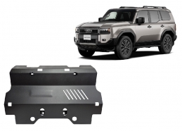 Steel radiator skid plate for Toyota Land Cruiser 250