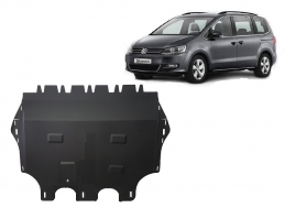 Steel skid plate for Volkswagen Sharan