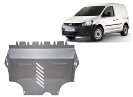 Aluminum skid plate for VW Caddy - Webasto