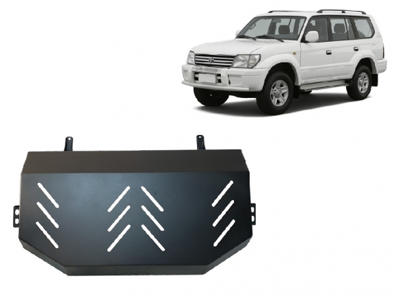 Steel fuel tank skid plate  for Toyota Land Cruiser J90