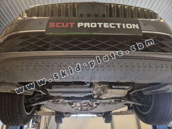Aluminum skid plate for Ford Transit Connect