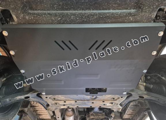 Aluminum skid plate for Ford Transit FWD
