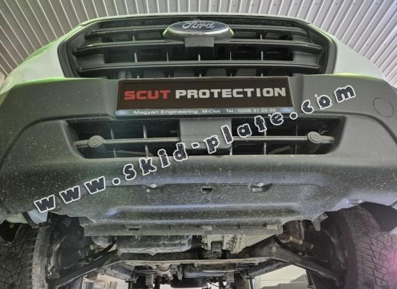 Aluminum skid plate for Ford Transit FWD