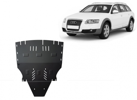 Steel skid plate for Audi A6 Allroad 2 - sans latéraux