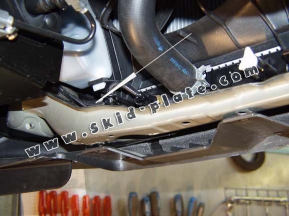 Steel skid plate for Honda Civic (hayon)