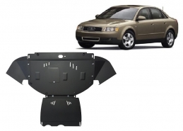 Steel skid plate for Audi A4 B6 - promotional package - diesel