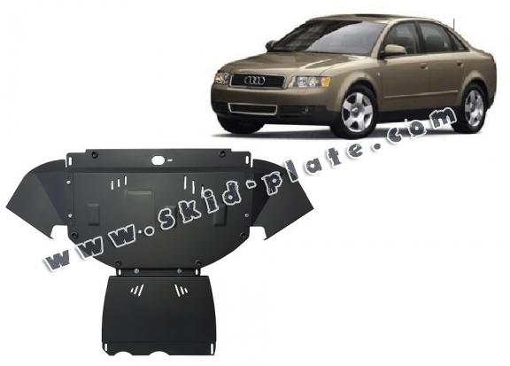 Steel skid plate for Audi A4 B6 - promotional package - diesel