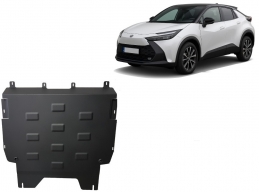 Steel skid plate for Toyota C-HR