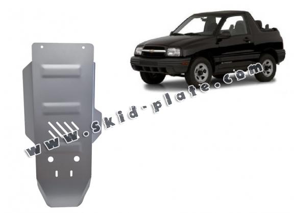 Aluminum gearbox skid plate for Chevrolet Tracker