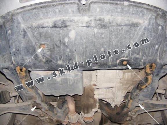 Steel skid plate for Chevrolet Captiva