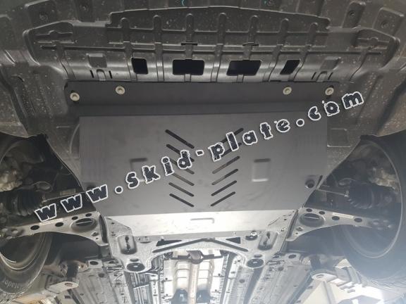 Steel skid plate for the protection of the engine and the gearbox for Chevrolet Trax