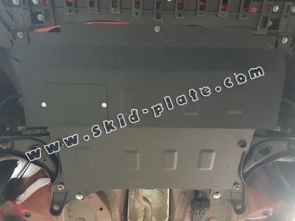 Steel skid plate for Citroen C1
