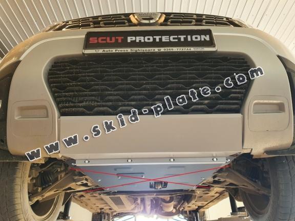 Steel front bumper plate for Dacia Duster