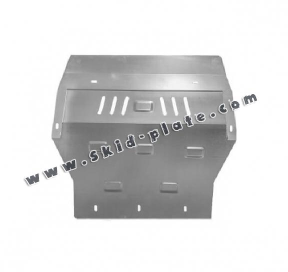 Galvanized steel skid plate for Volkswagen Transporter T6 Caravelle