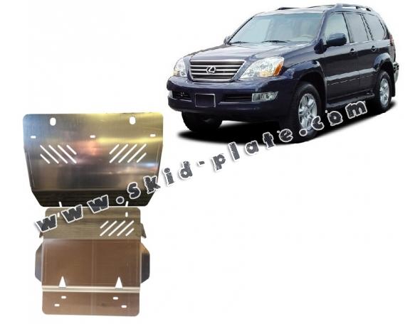 Aluminum skid plate for Lexus GX