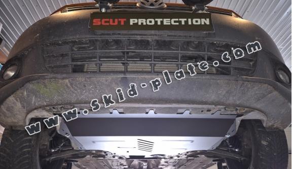 Aluminum skid plate for VW Caddy - Webasto