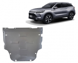 Aluminum skid plate for BAIC Beijing X75