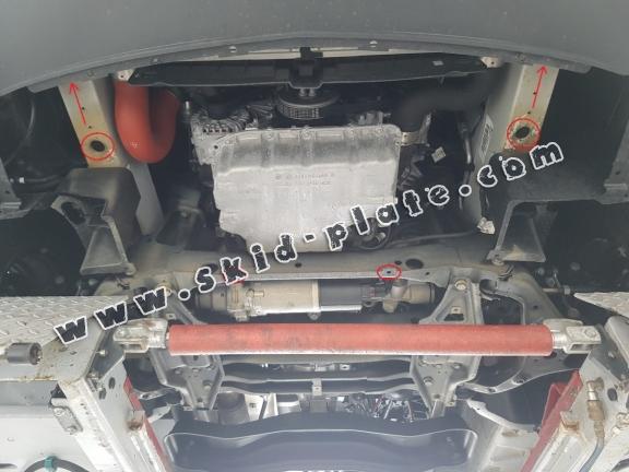 Aluminum skid plate for Mercedes Sprinter - RWD