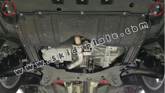 Aluminum skid plate for Suzuki Vitara