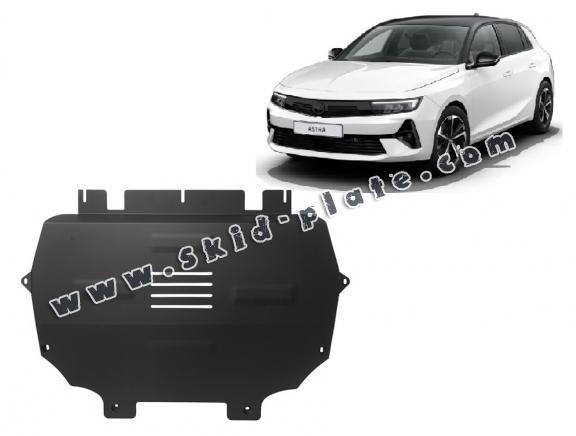 Steel skid plate for Opel Astra L