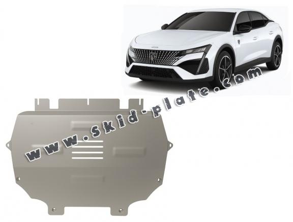 Aluminium skid plate for Peugeot 408