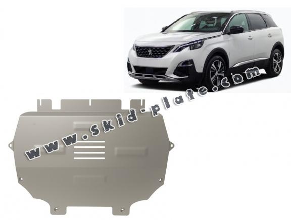 Aluminium skid plate for Peugeot 5008