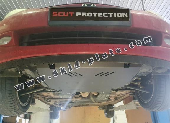 Steel skid plate for Honda Jazz