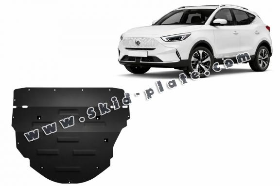 Steel skid plate for MG ZS