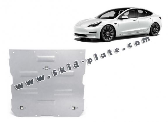 Front electric aluminum motor plate for Tesla Model 3 AWD