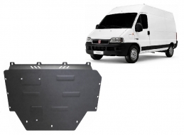 Steel skid plate for Fiat Ducato