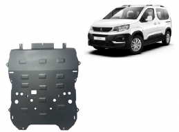 Steel skid plate for Peugeot Rifter / Partner