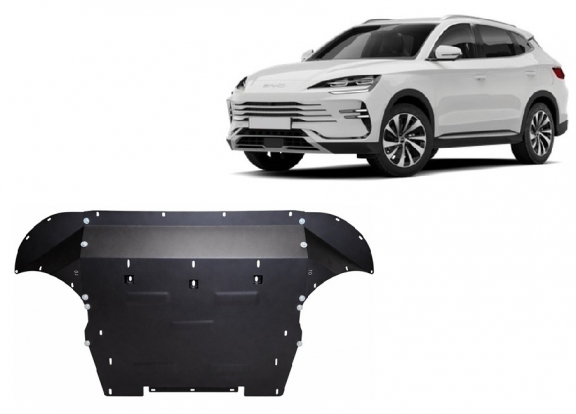 Steel skid plate for BYD Seal U