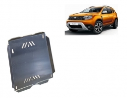 Aluminum fuel tank skid plate  for Dacia Duster
