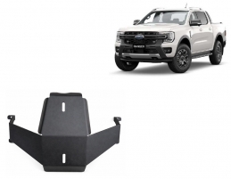 Steel differential skid plate for Ford Ranger