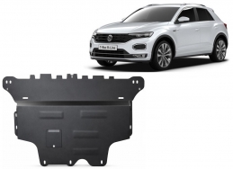 Steel skid plate for Volkswagen T-Roc - automatic gearbox