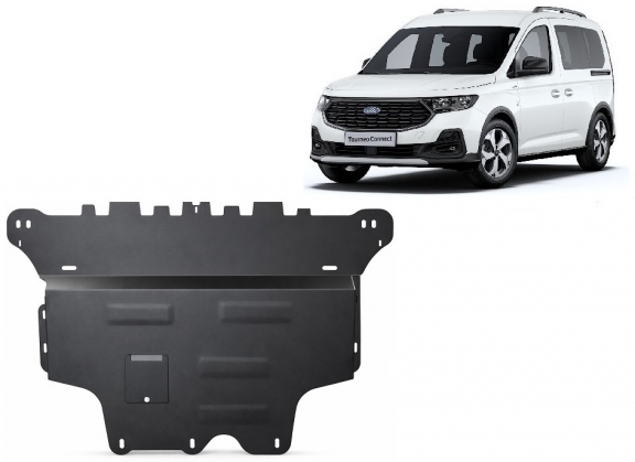 Steel skid plate for Ford Tourneo Connect - automatic gearbox