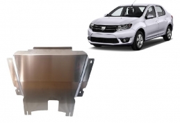 Aluminum skid plate for DACIA LOGAN 2
