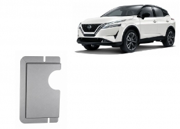 Aluminum diferential skid plate for Nissan Qashqai