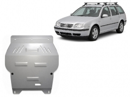 Aluminum skid plate for Volkswagen Bora
