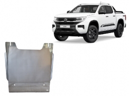 Aluminum transfer case skid plate for Volkswagen Amarok