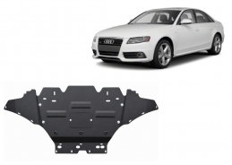 Steel skid plate for Audi A4 B8, diesel