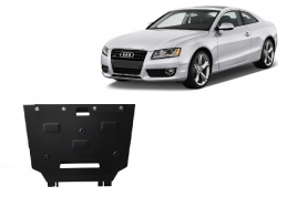 Steel gearbox skid plate for Audi A5