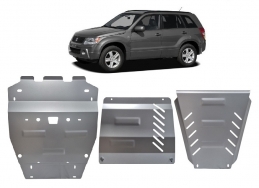 Aluminium skid plate for Suzuki Grand Vitara - promotional package